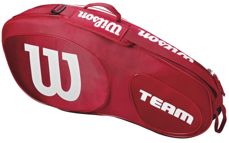 Wilson Team III 3 Pack Bag - red/white
