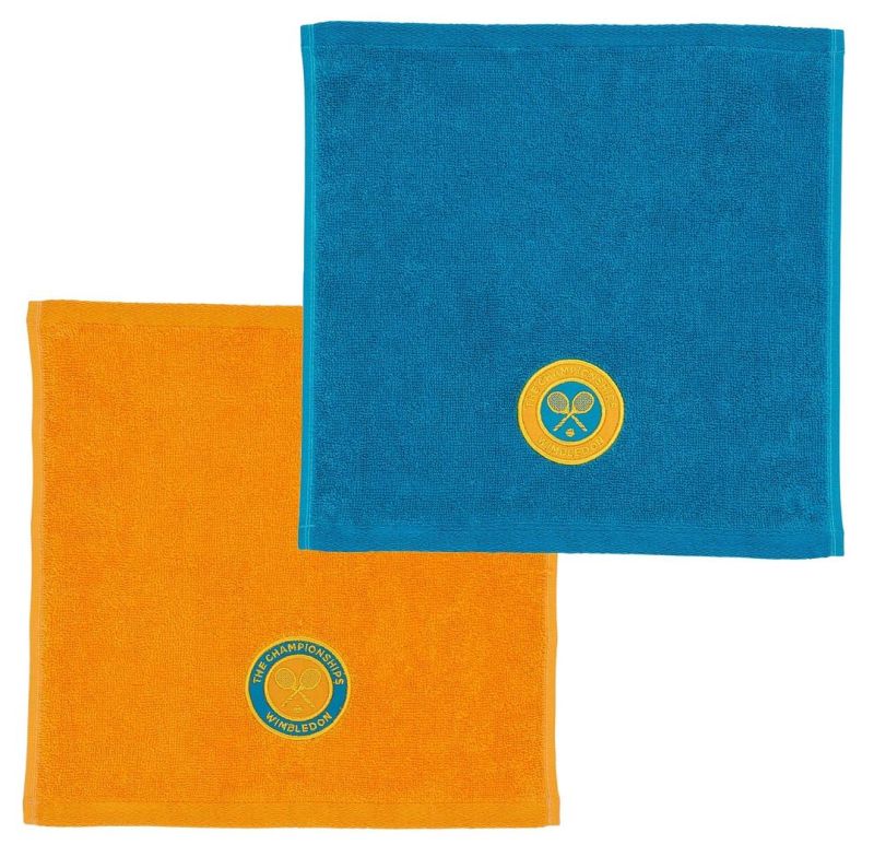 Wimbledon Face Cloth Pack - turq/ochre