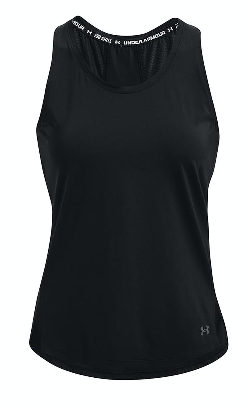 Under Armour Women's UA Iso-Chill 200 Laser Tank - black/reflective Under Armour Women's UA Iso-Chill 200 Laser Tank - black/reflective