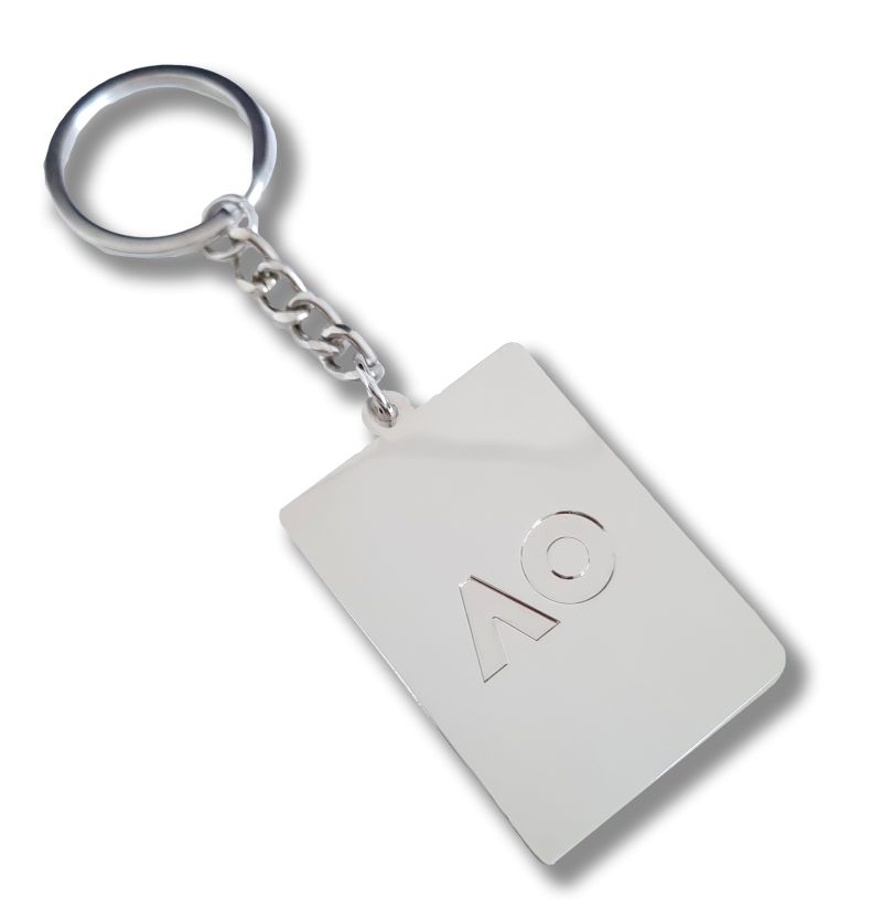 Australian Open Keyring Poster Court Print - multicolor