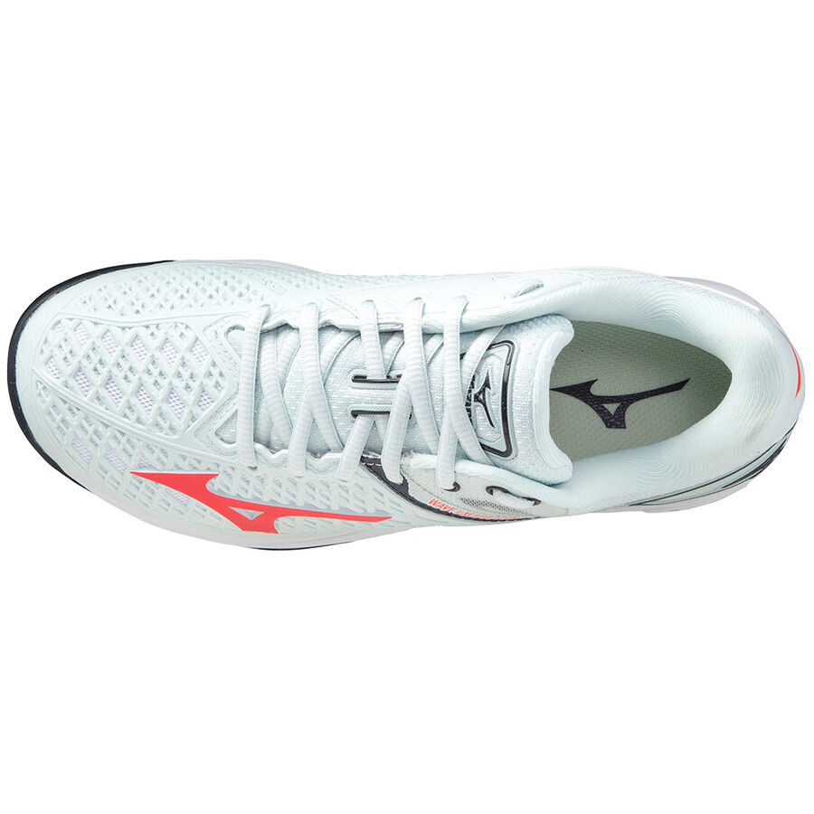 Mizuno Wave Exceed Tour 4 CC W - wblue/ignition red/salute