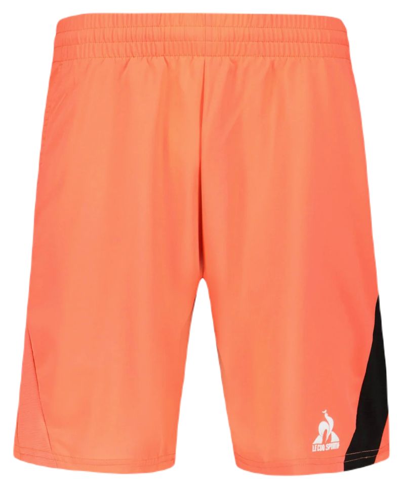 Le Coq Sportif Training SP Short N°1 M - orange perf/black Le Coq Sportif Training SP Short N°1 M - orange perf/black