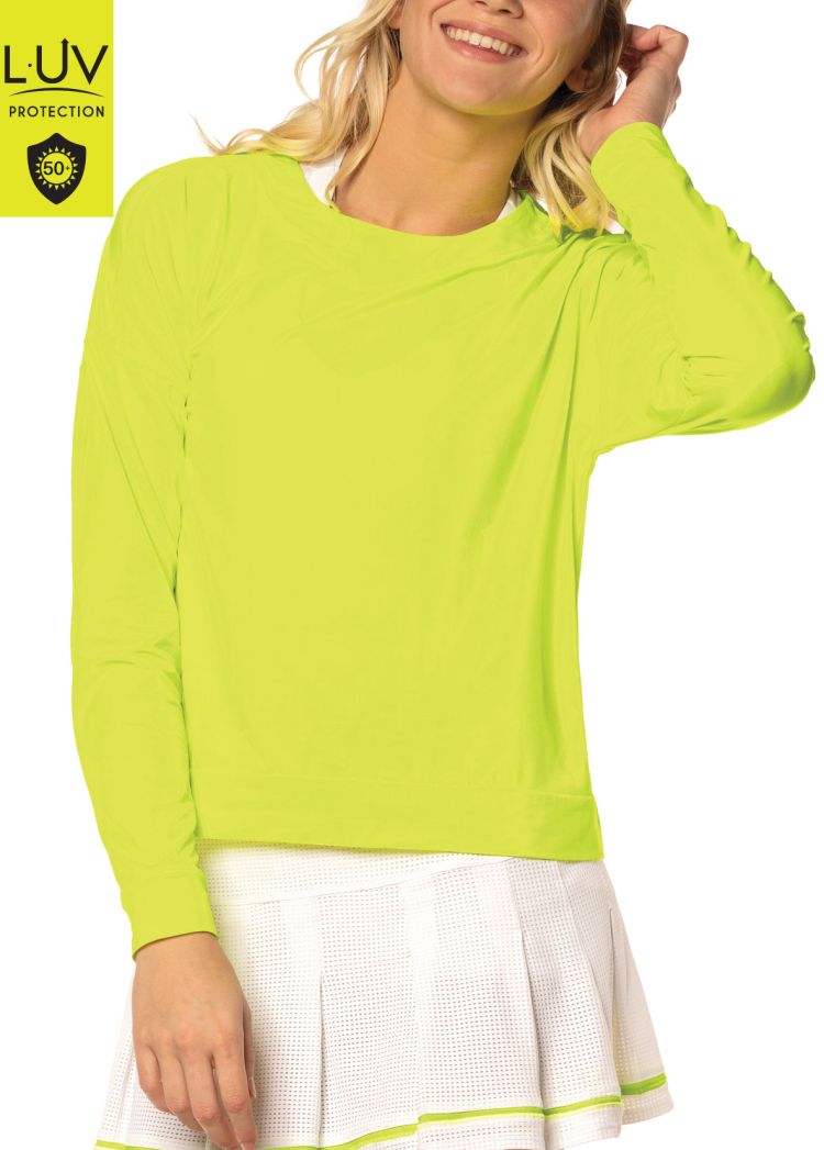 Lucky in Love Luv Hype L/S Women - neon yellow Lucky in Love Luv Hype L/S Women - neon yellow