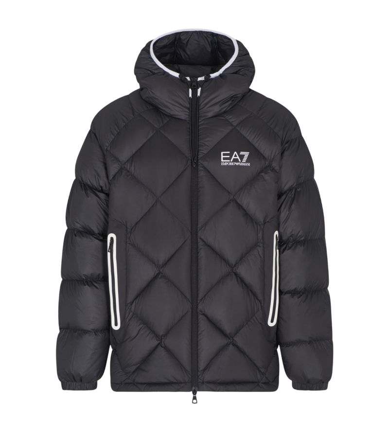 EA7 Man Woven Down - black