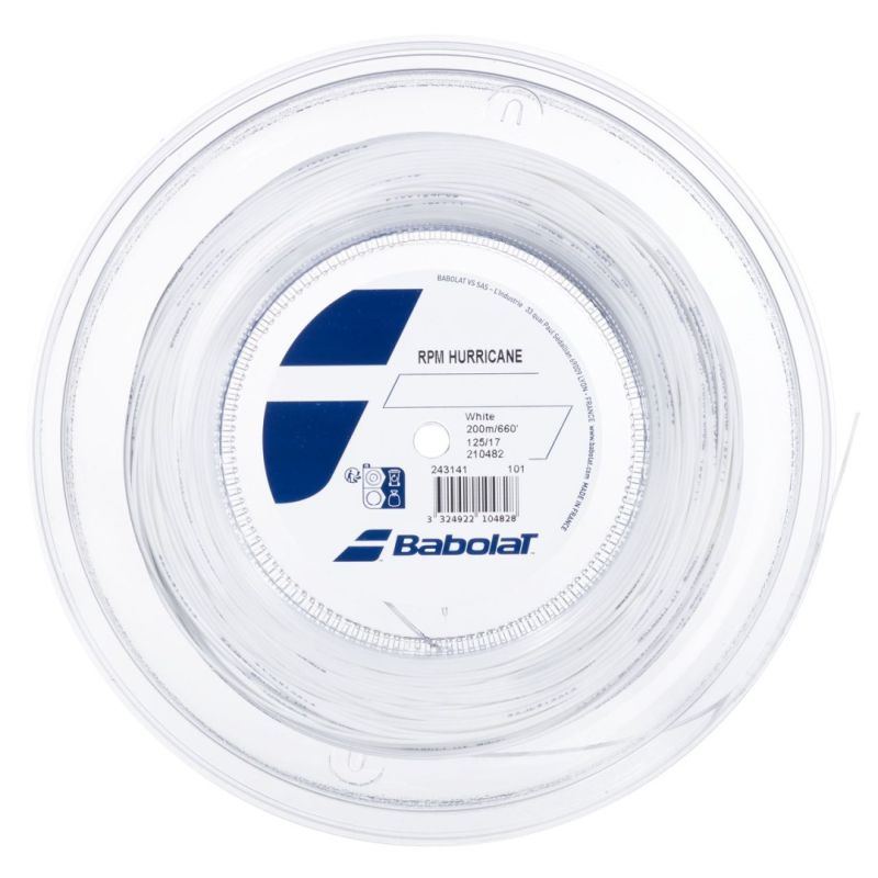 Babolat RPM Hurricane (200 m) - white