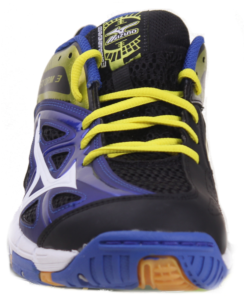 Mizuno Wave Storm 3 - blue/white/bolt