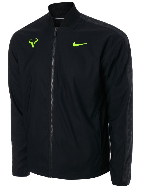 Nike Court M Rafa Jacket - black/volt Nike Court M Rafa Jacket - black/volt