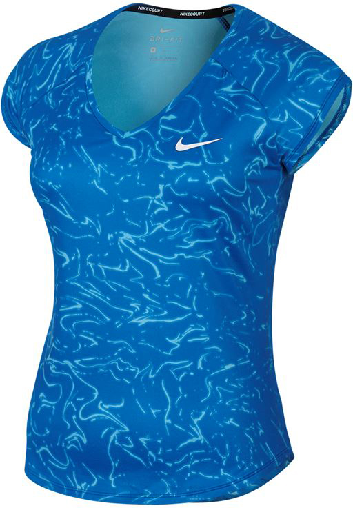 nike court pure tennis top
