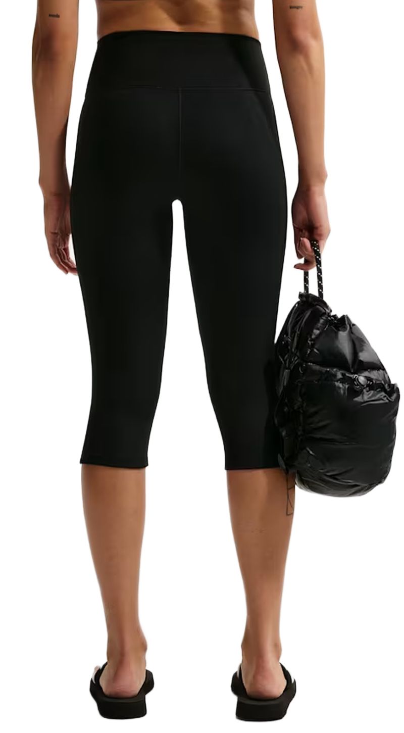 Nike Dri-Fit One High-Waisted Capri - black/white Nike Dri-Fit One High-Waisted Capri - black/white