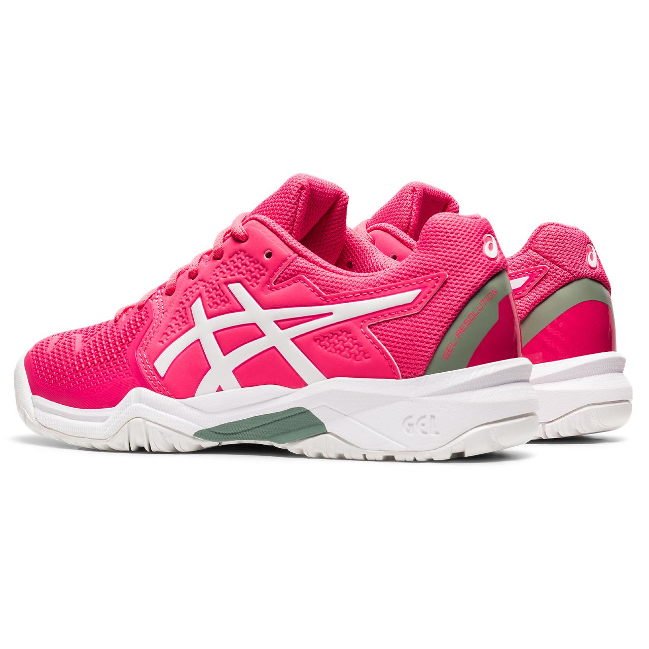 Asics Gel-Resolution 8 GS - pink cameo/white