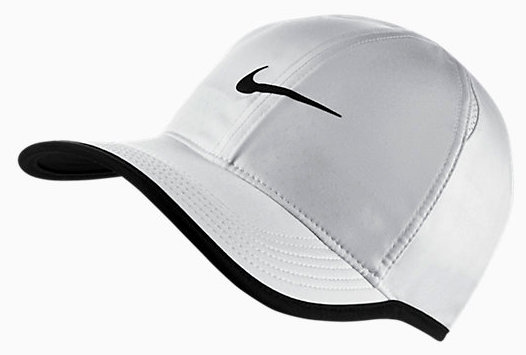 Nike Feather Light Cap - white/black