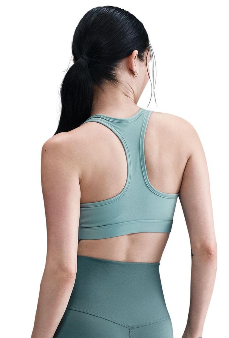 Nike Swoosh Medium Support Non-Padded Sports - cannon/white 