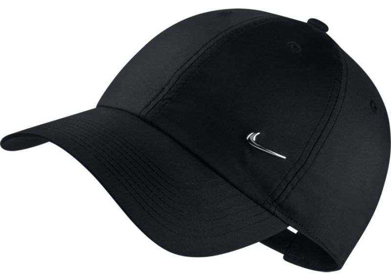 Nike H86 Metal Swoosh Cap - black/metallic silver Nike H86 Metal Swoosh Cap - black/metallic silver