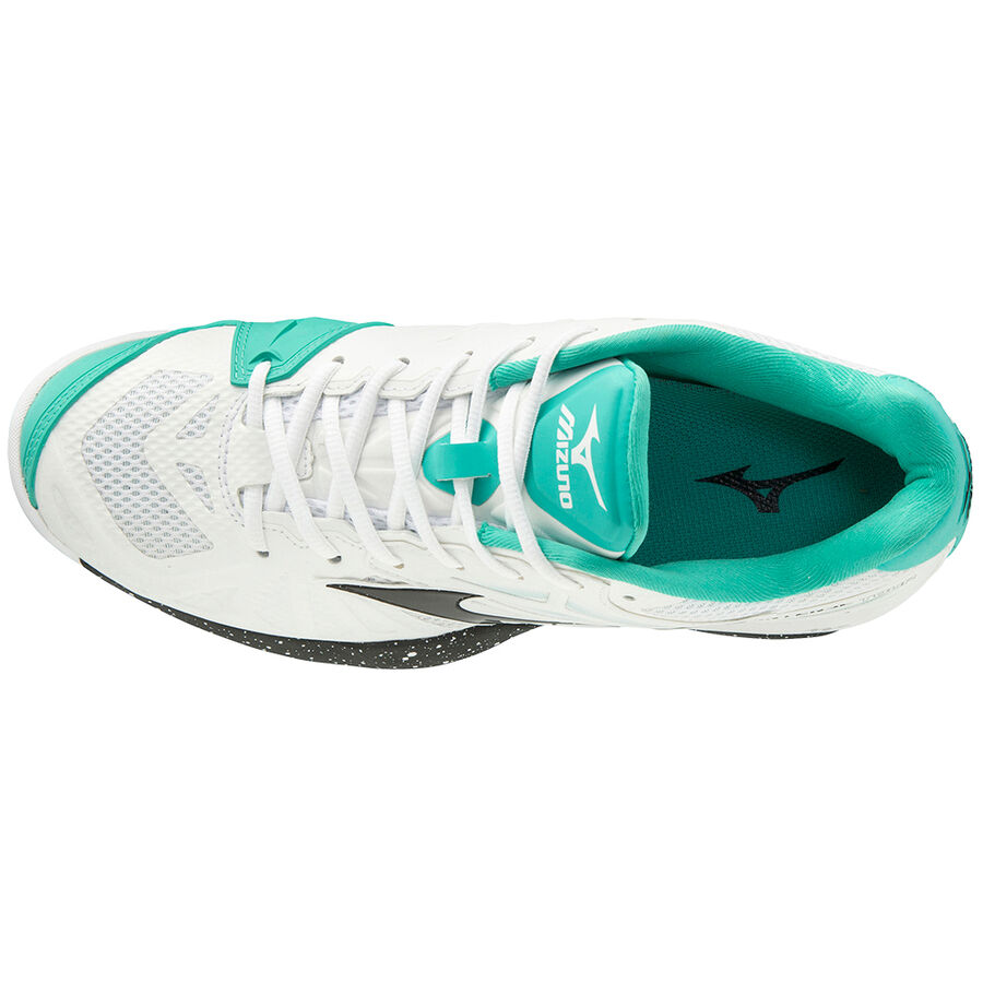 Mizuno Wave Intense Tour 5 AC - white/black/green