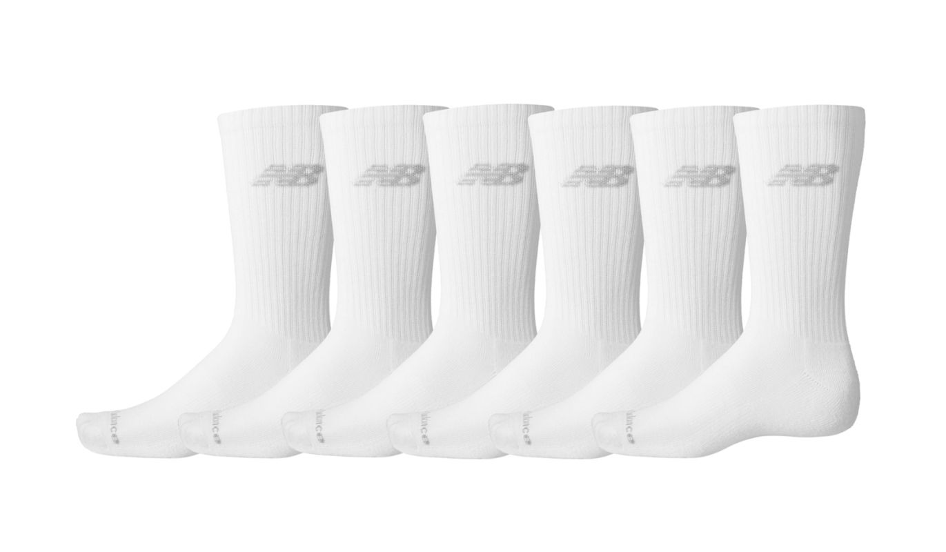 New Balance Performance Basic Crew 6P - white