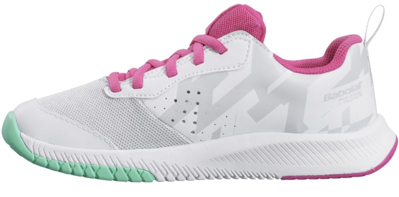 Babolat Pulsion All Court Junior - white/red rose