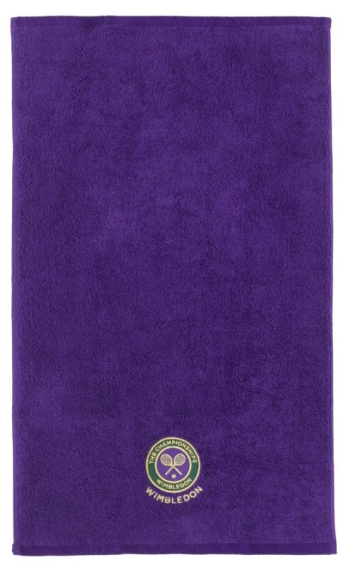 Wimbledon Embroidered Guest Towel - purple