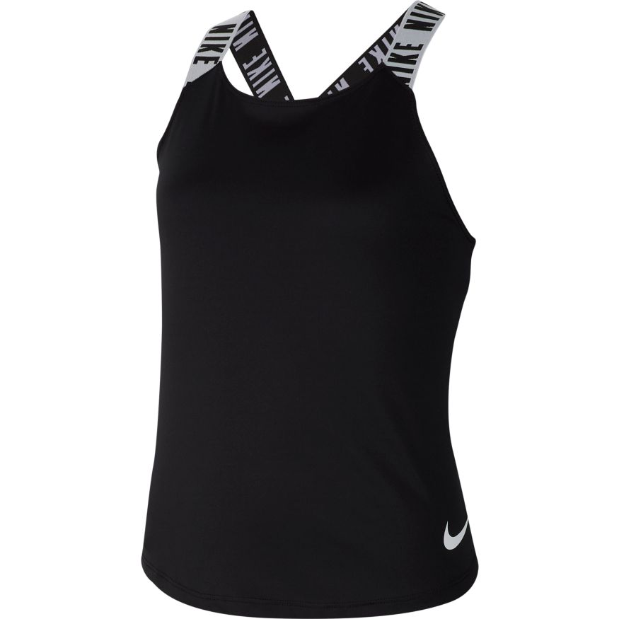Nike Dry Tank Elastika G - black/white/white