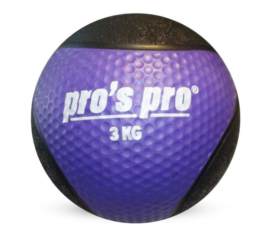 Pro's Pro Medizinball 3 kg - purple Pro's Pro Medizinball 3 kg - purple