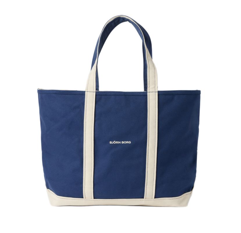 Björn Borg Ace Canvas Tote - blue depths Björn Borg Ace Canvas Tote - blue depths