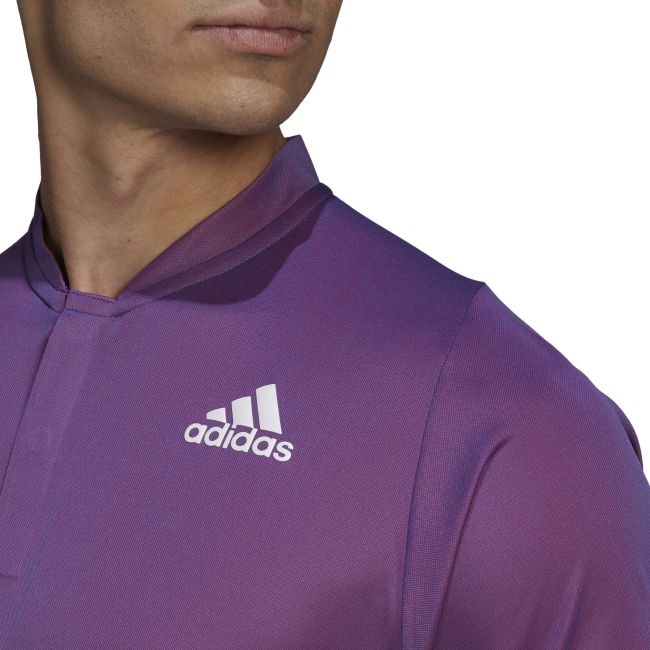 Adidas Freelift Polo Primeblue M - purple/white