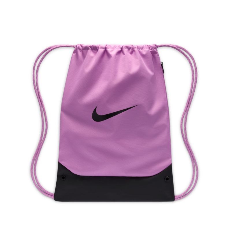 Plecak tenisowy Nike Brasilia Drawstring Gym Bag - light magenta/black/black