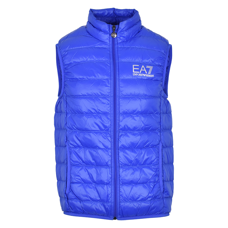 EA7 Man Woven Down Waistcoat