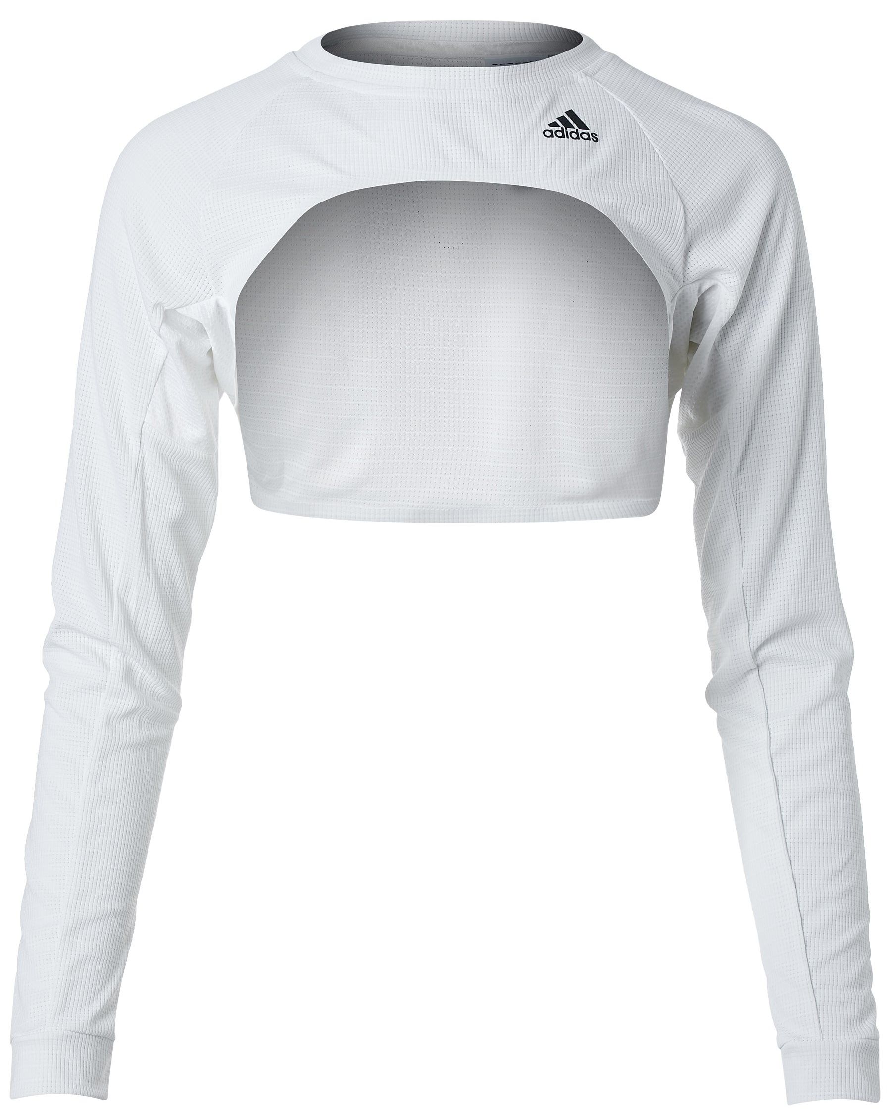 Adidas W Tennis Shrug HEAT.RDY - white/copper metalic