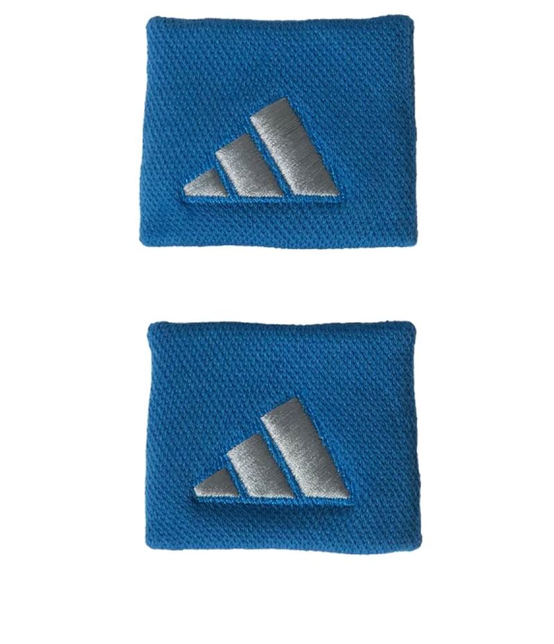 AdidasPadelWristbandsBlueSmall