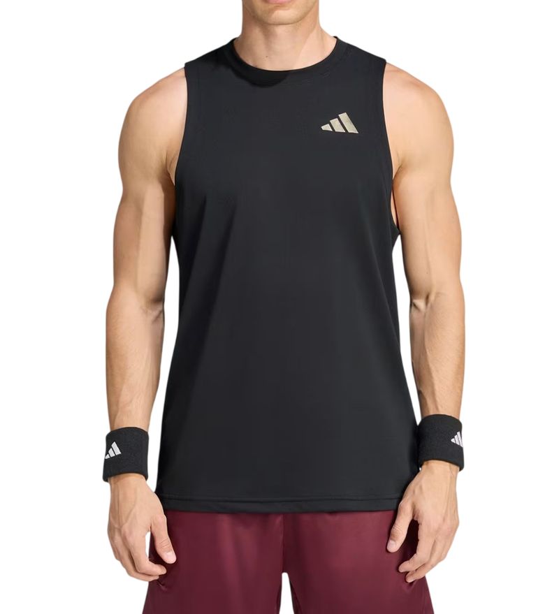 Męski t-shirt Adidas Sleeveless - black