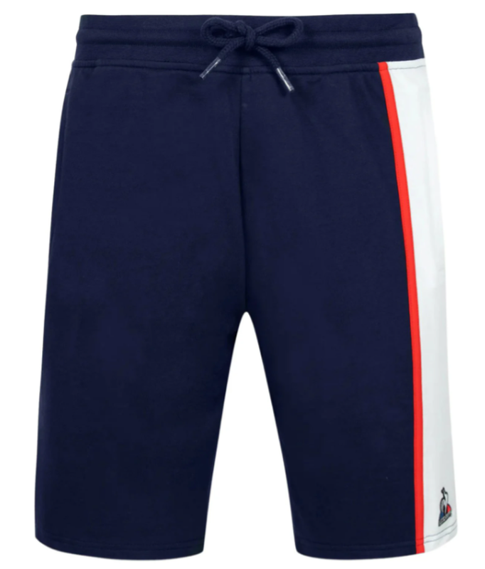 Le Coq Sportif Saison 1 Short Regular No.1 M - bleu nuit/new optical white