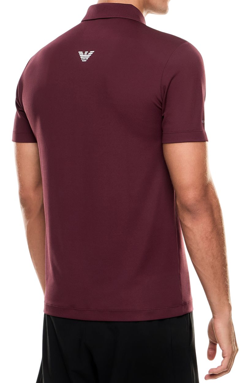 EA7 Tennis Pro Shirt - bordeaux 