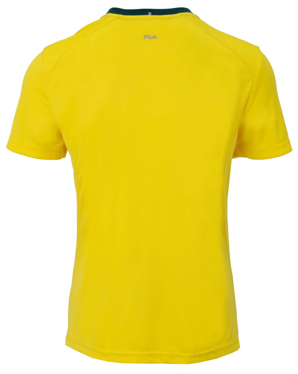Fila T-Shirt Sean - buttercup/deep teal/teal stripe