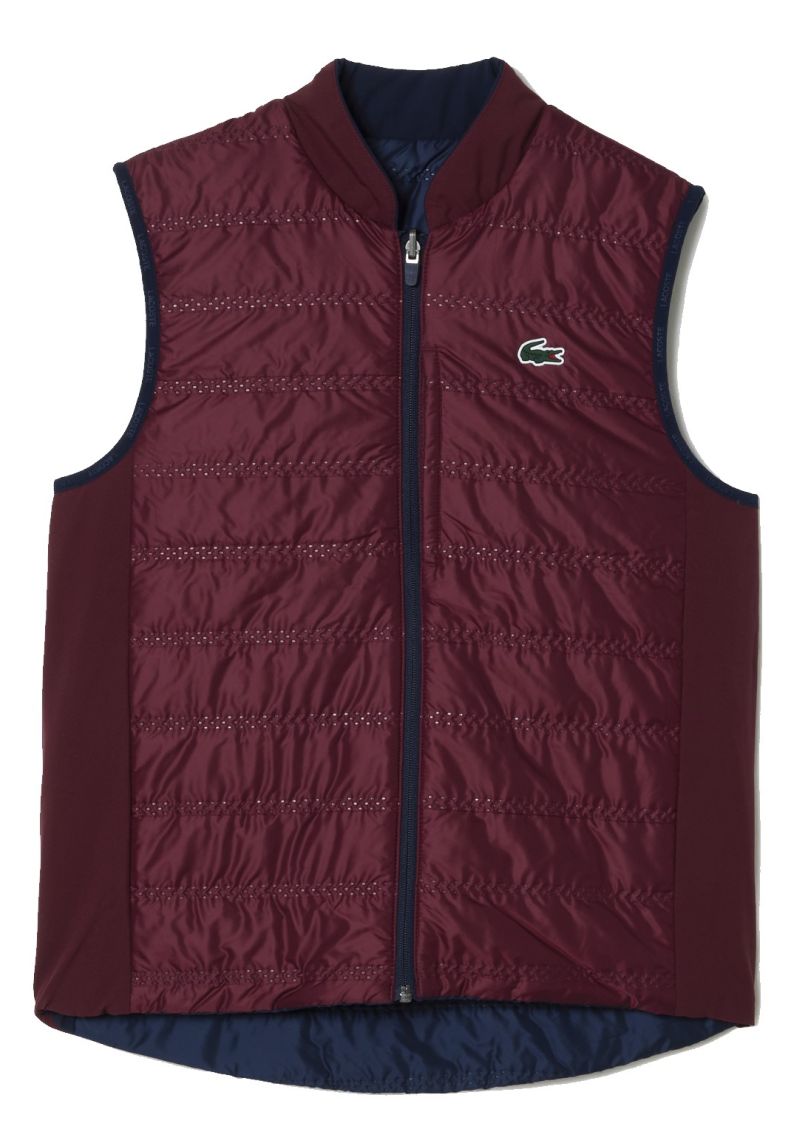 BF4864_R1I_24 Lacoste Sport Reversible Golf - navy blue/bordeaux