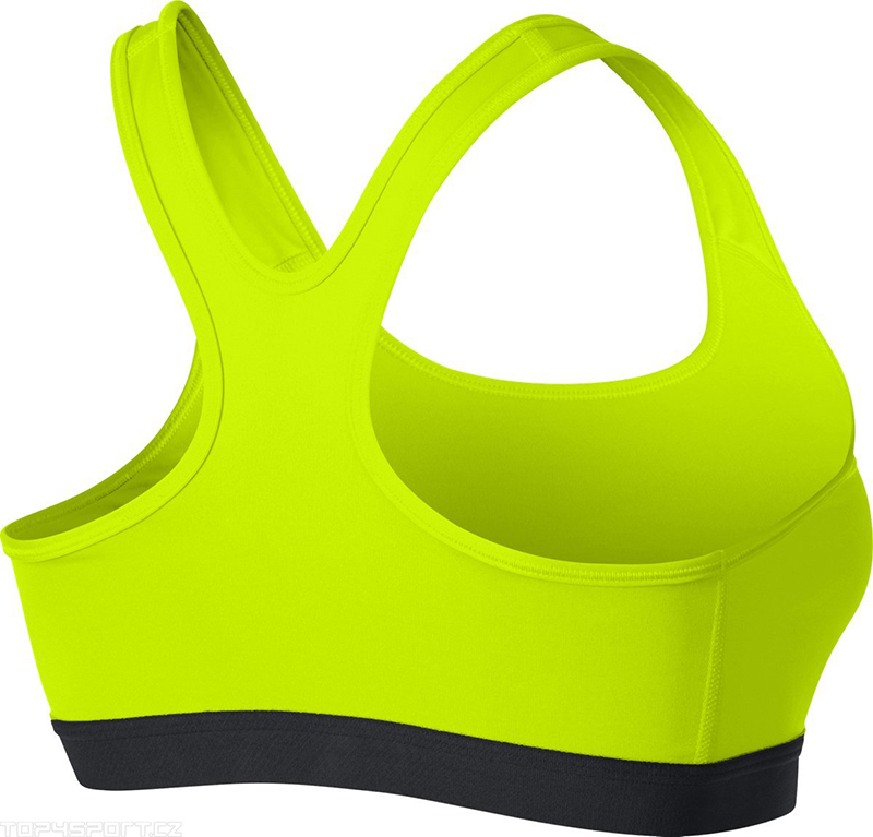  Nike Pro Classic Bra - volt/black