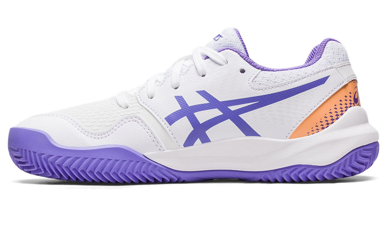 Asics Gel-Resolution 9 GS Clay - white/amethst