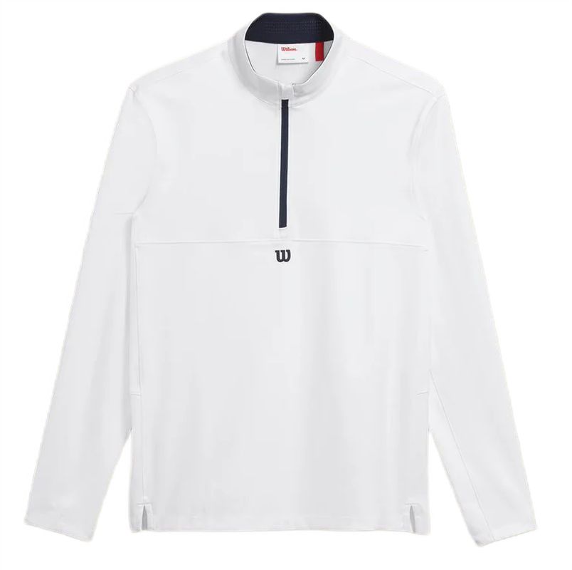 Wilson Elevate Performance 1/2 Zip - bright white Wilson Elevate Performance 1/2 Zip - bright white