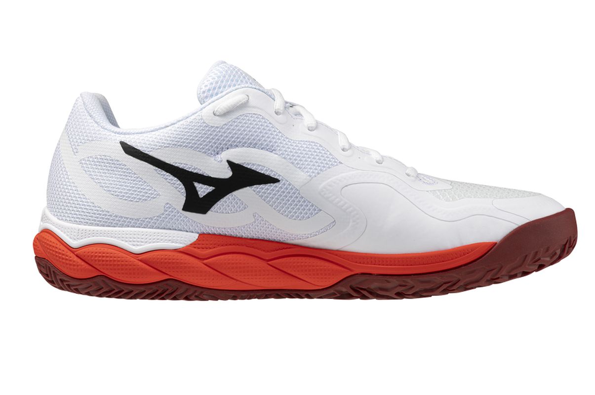 Mizuno Wave Enforce Court CC - fiery red/white/sun-dried tomato Mizuno Wave Enforce Court CC - fiery red/white/sun-dried tomato