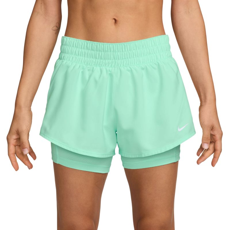 Nike Dri-Fit One 2-in-1 - mint foam/reflective silver