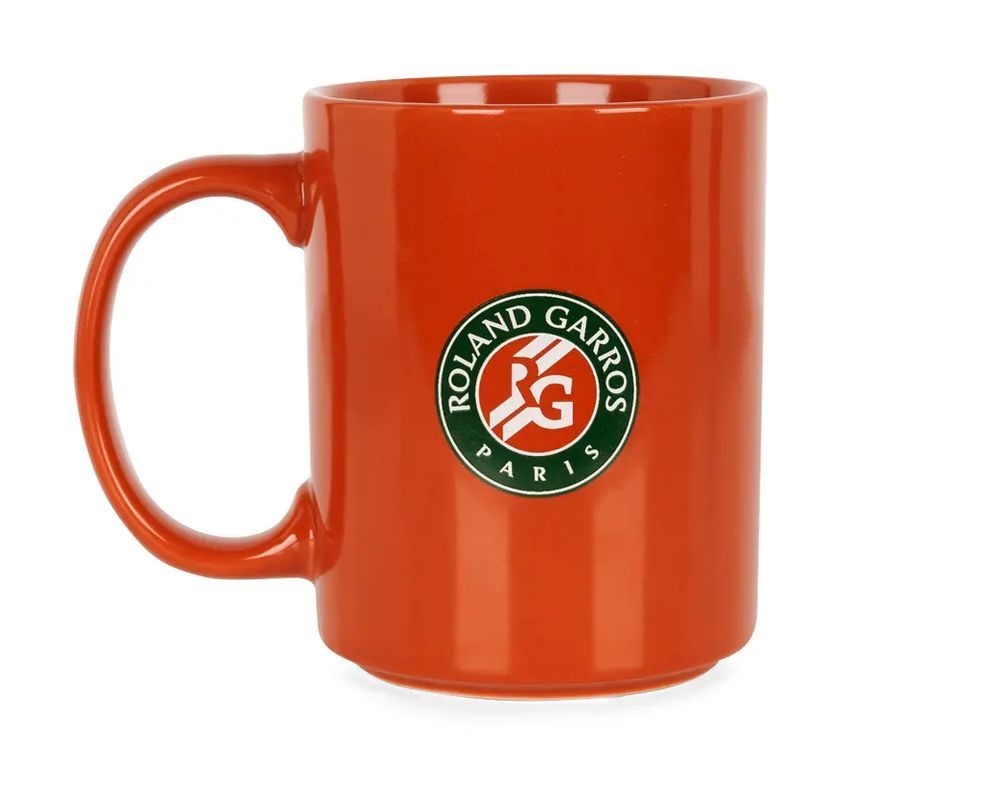Roland Garros Logo Monochrome Mug - clay Roland Garros Logo Monochrome Mug - clay