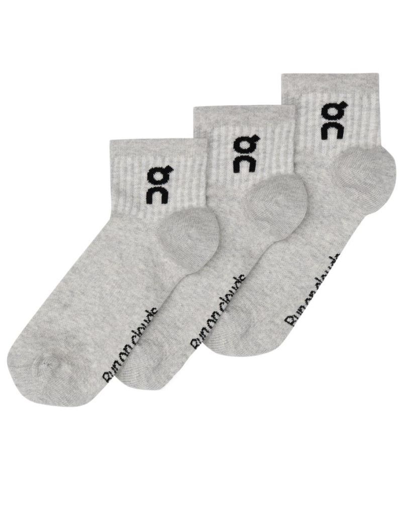 On Logo Mid 3P - grey On Logo Mid 3P - grey