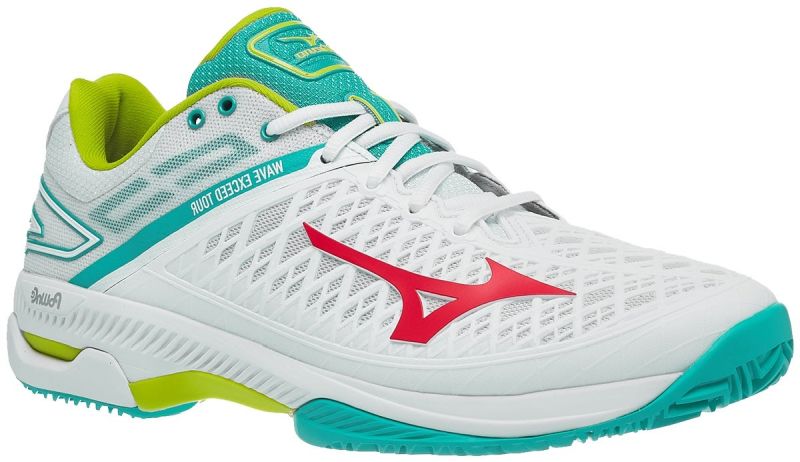 mizuno-wave-exceed-tour-4-cc-white-red-green-2 Mizuno Wave Exceed Tour 4 CC - white/red/green