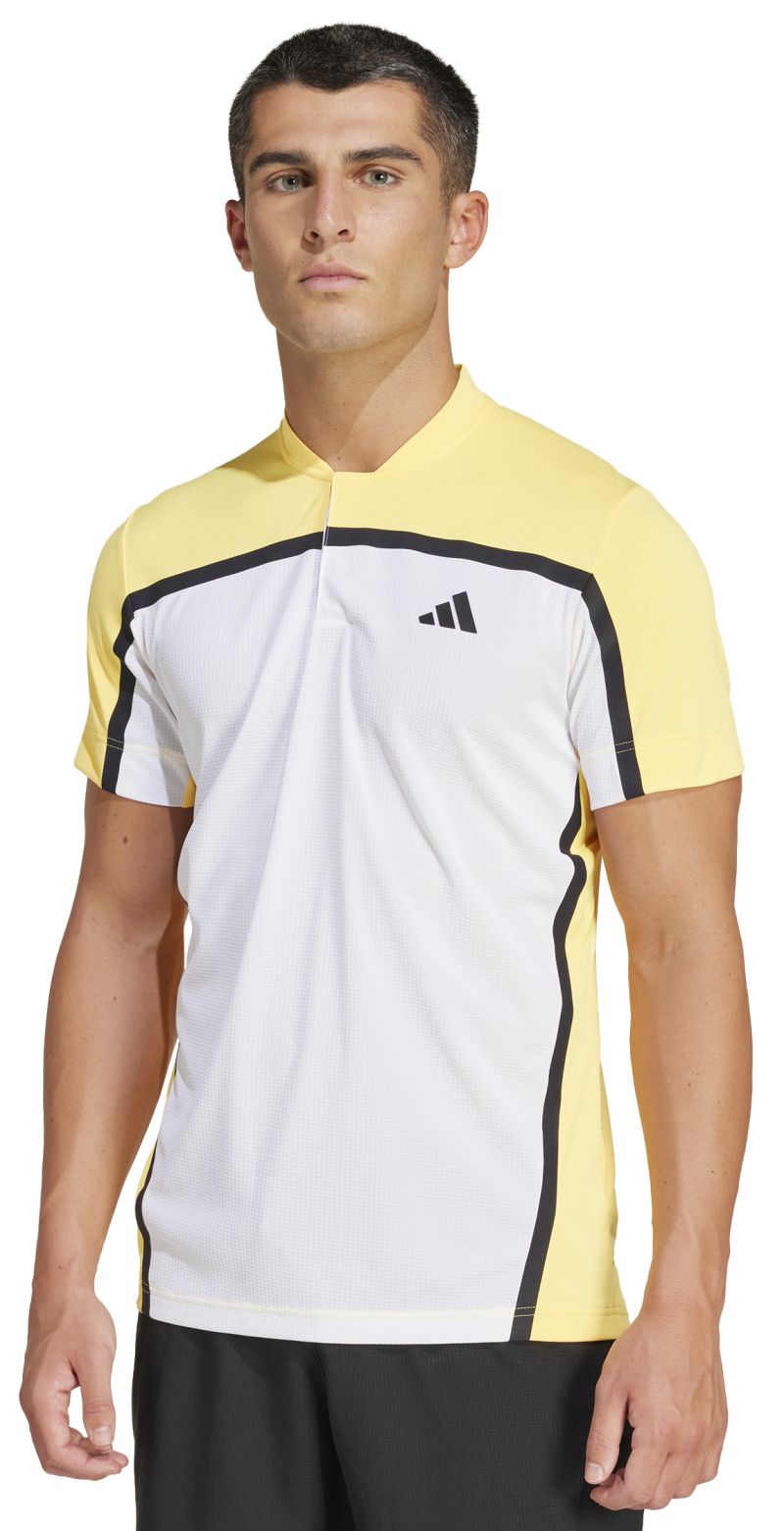 Adidas Heat.Rdy FreeLift Pro Polo Shirt - white/orange/black