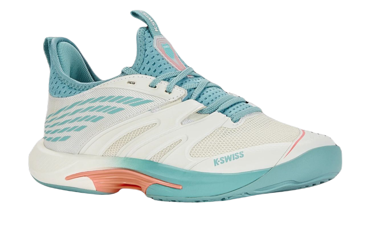97392-143 K-Swiss Speed Trac - blanc de blanc/nile blue/desert flower