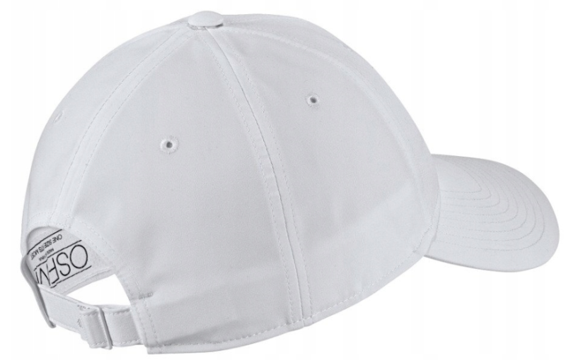 Adidas 6 Panel Cap Lightweight Embroidered Logo OSFW - white/white/black