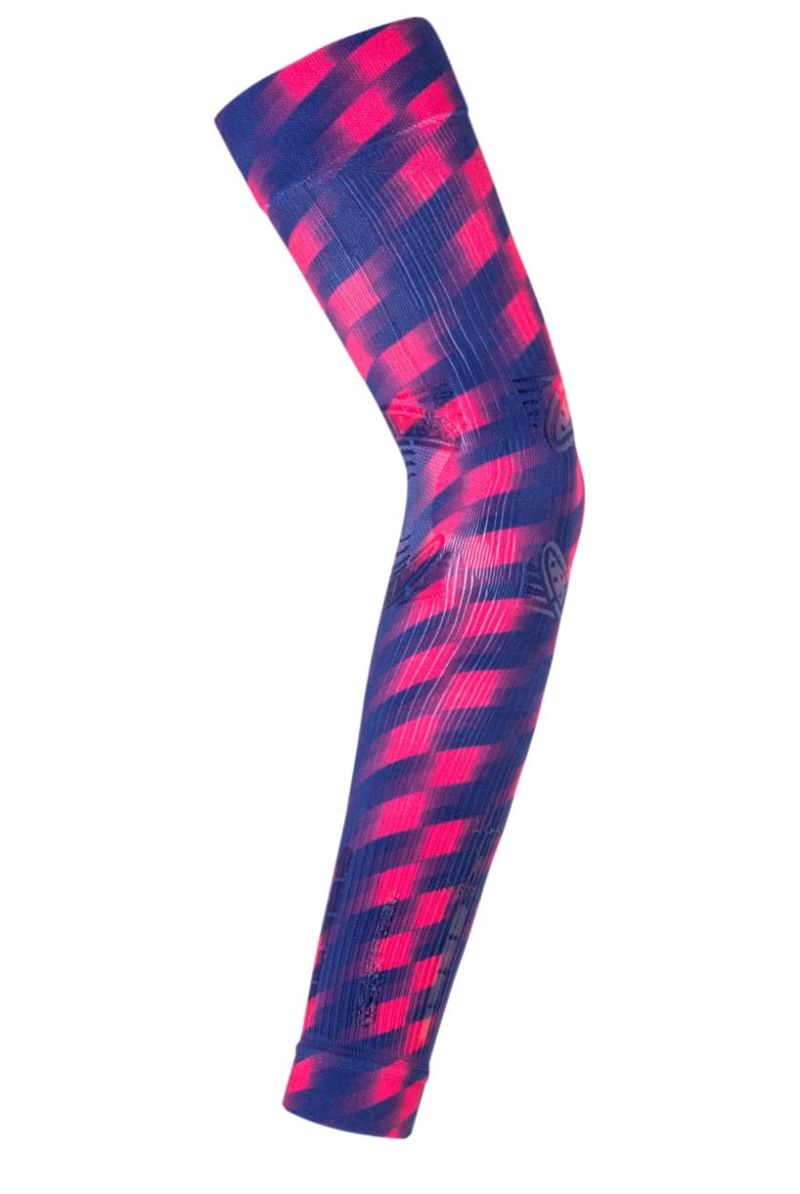 Floky No Strain Arm Sleeve 1P - tokyo purple-fuchsia