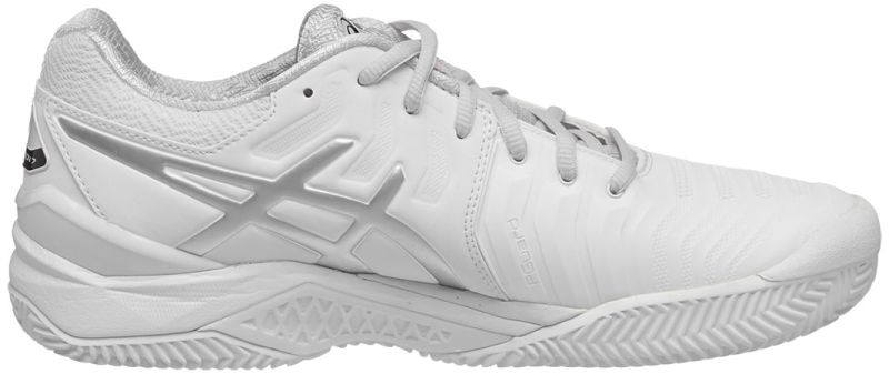 asics-gel-resolution-7-clay-white-silver-3 Asics Gel-Resolution 7 Clay - white/silver