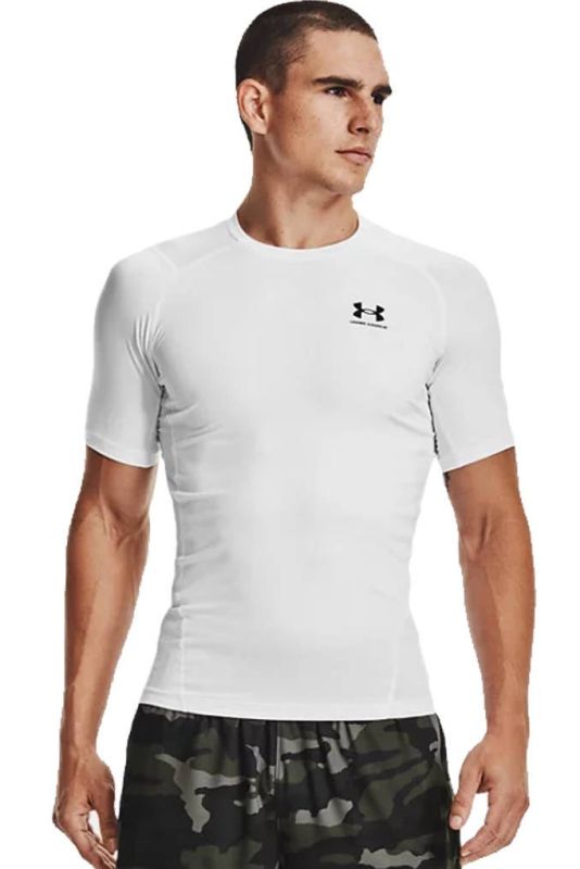 Under Armour HeatGear Armour Comp SS M - white