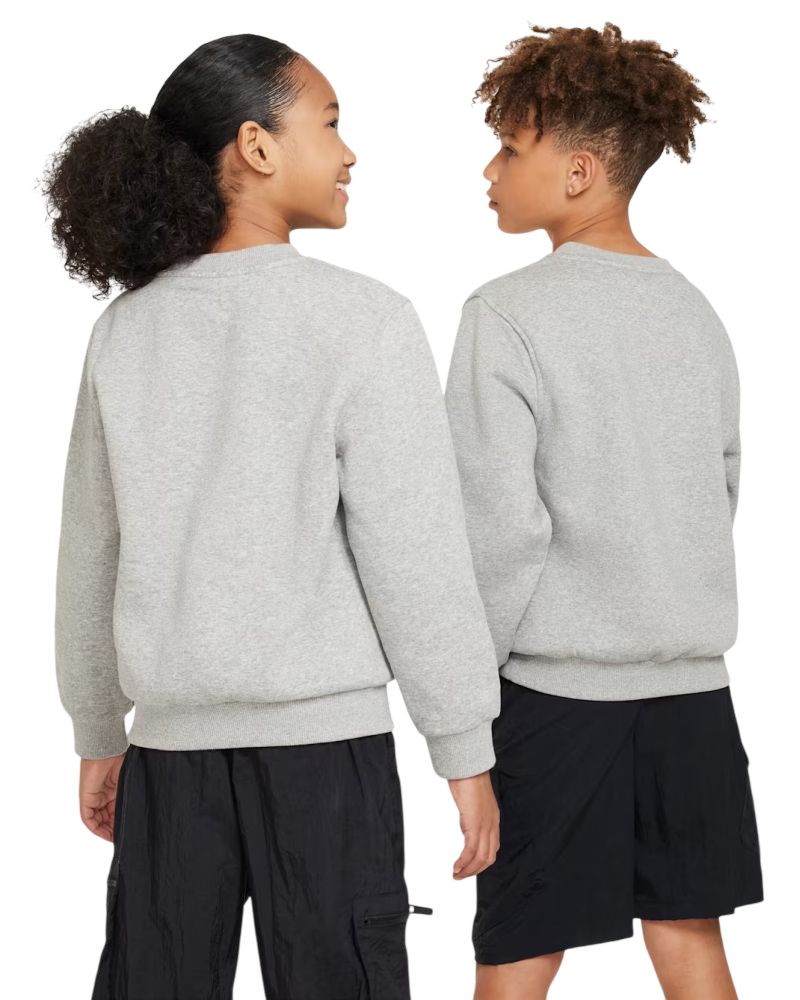 Nike Kids Sportswear Club Fleece - dark grey heather/white Nike Kids Sportswear Club Fleece - dark grey heather/white