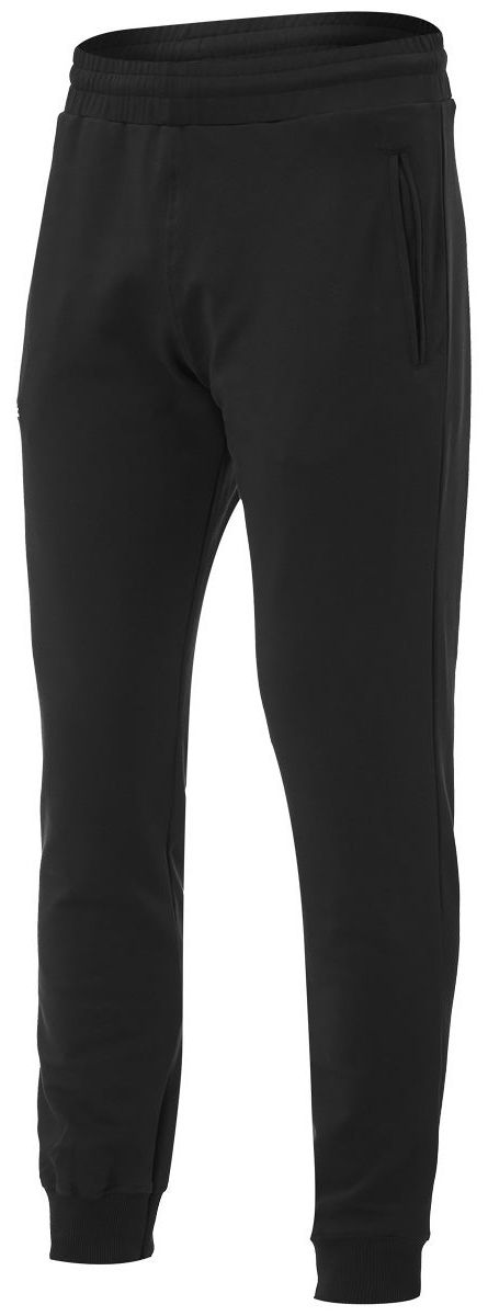 Australian Fleece Pants with Ribs - nero